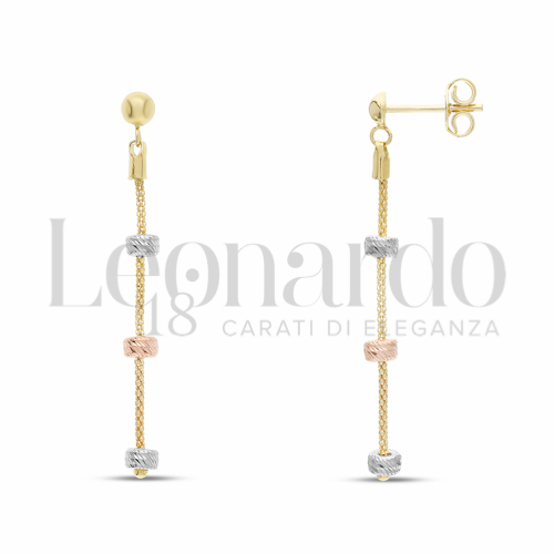 in Oro Giallo, Oro Bianco e Oro Rosa da 2,1gr.