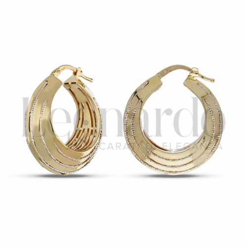 16 mm Diametro interno o misura in Oro Giallo e Oro Bianco da 7,9gr.