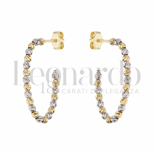13x22 mm Diametro interno o misura in Oro Giallo e Oro Bianco da 2,1gr.