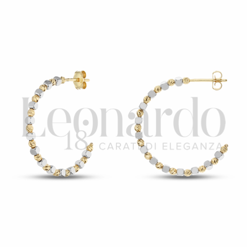 25 mm Diametro interno o misura in Oro Giallo e Oro Bianco da 2,9gr.