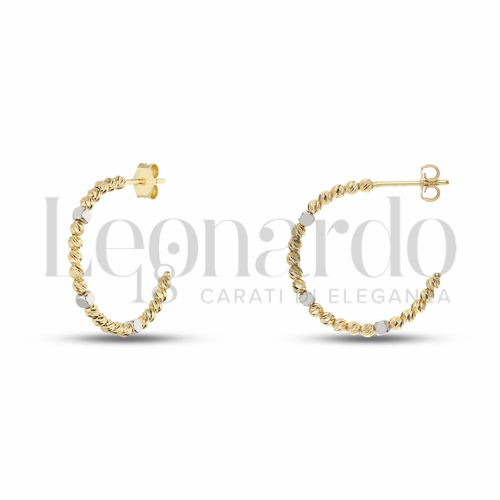 20 mm Diametro interno o misura in Oro Giallo e Oro Bianco da 2,3gr.