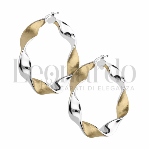 30 mm Diametro interno o misura in Oro Giallo e Oro Bianco da 5,6gr.