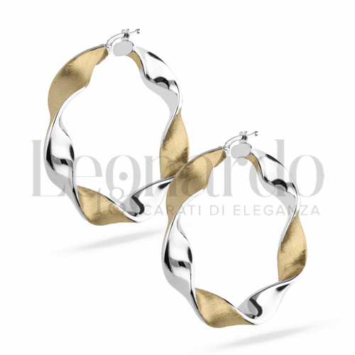 30 mm Diametro in Oro Giallo e Oro Bianco da 5,6gr.
