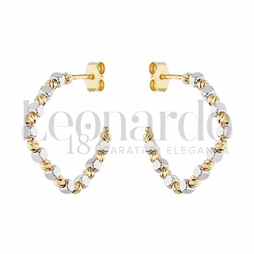 16 mm Diametro interno o misura in Oro Giallo e Oro Bianco da 2,4gr.