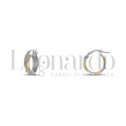 10 mm Diametro interno o misura in Oro Giallo e Oro Bianco da 1,3gr.