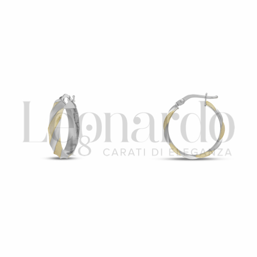 15 mm Diametro interno o misura in Oro Giallo e Oro Bianco da 1,7gr.
