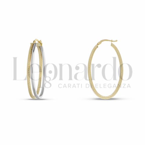 19x28 mm Diametro interno o misura in Oro Giallo e Oro Bianco da 3,7gr.
