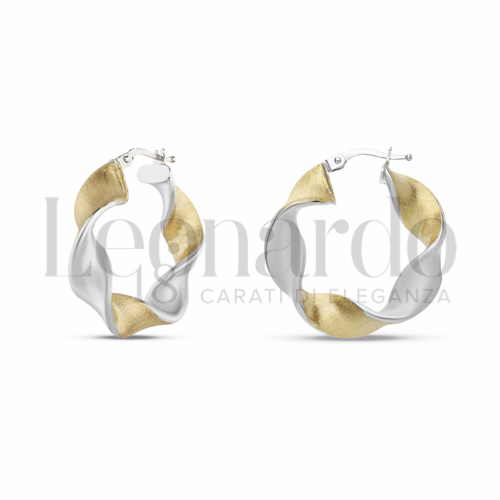 15 mm Diametro interno o misura in Oro Giallo e Oro Bianco da 3,9gr.