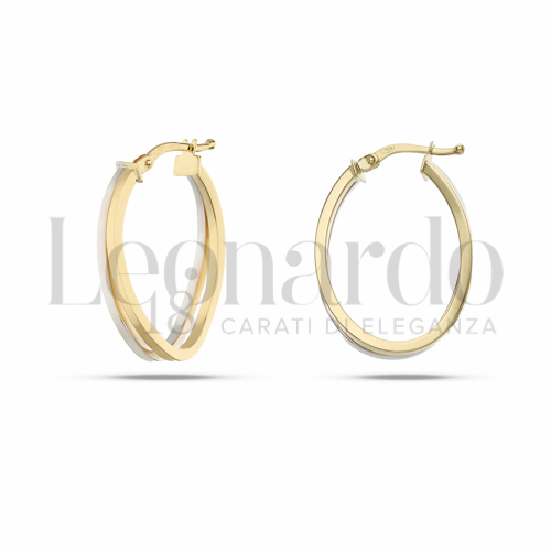 16x24 mm Diametro interno o misura in Oro Giallo e Oro Bianco da 3gr.