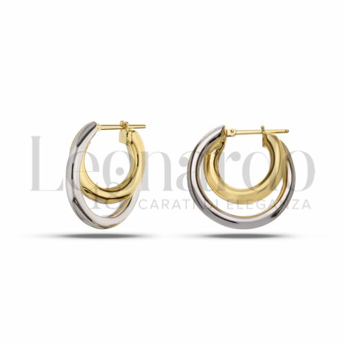 20 mm Diametro interno o misura in Oro Giallo e Oro Bianco da 5,3gr.