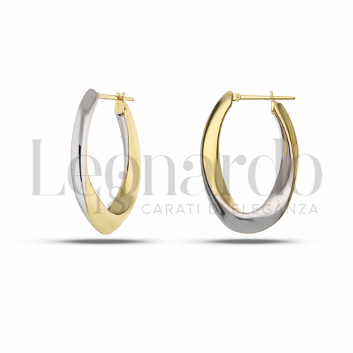 13x22 mm Diametro interno o misura in Oro Giallo e Oro Bianco da 4,6gr.