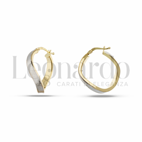 18x22 mm Diametro interno o misura in Oro Giallo e Oro Bianco da 2,4gr.