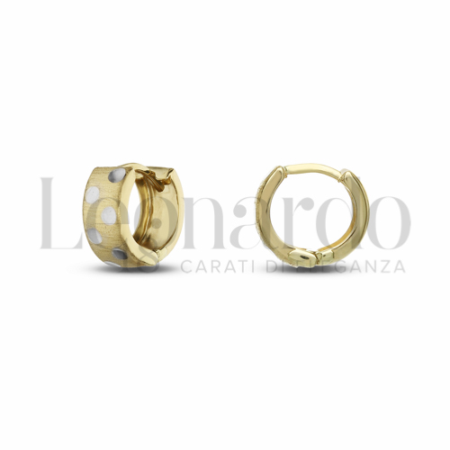 8 mm Diametro interno o misura in Oro Giallo e Oro Bianco da 2gr.
