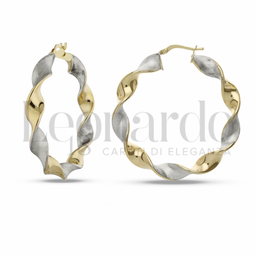 30 mm Diametro interno o misura in Oro Giallo e Oro Bianco da 4,8gr.