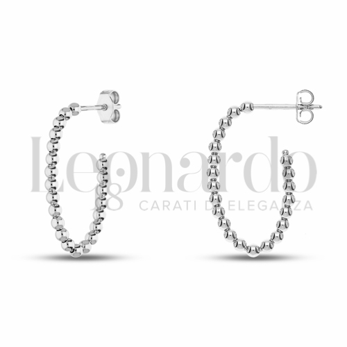 13x22 mm Diametro interno o misura in Oro Bianco da 2,4gr.
