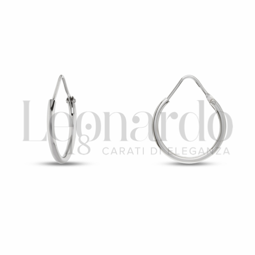 15 mm Diametro interno o misura in Oro Bianco da 1,7gr.