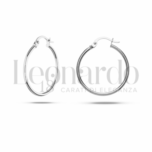 20 mm Diametro interno o misura in Oro Bianco da 1,2gr.
