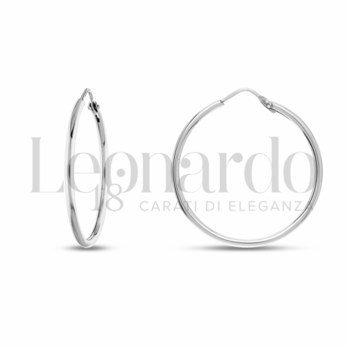 25 mm Diametro interno o misura in Oro Bianco da 2,3gr.