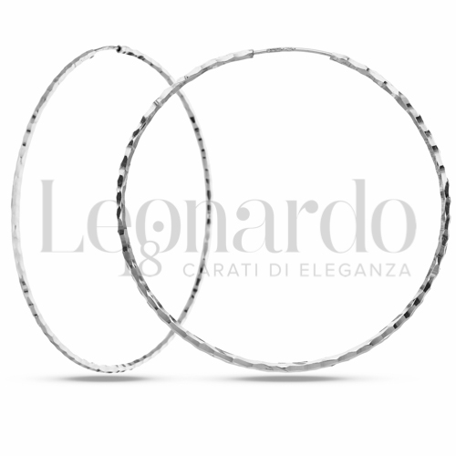 50 mm Diametro interno o misura in Oro Bianco da 3gr.