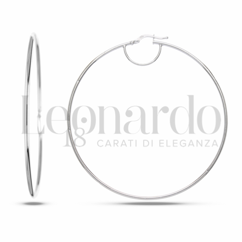 60 mm Diametro interno o misura in Oro Bianco da 2,8gr.