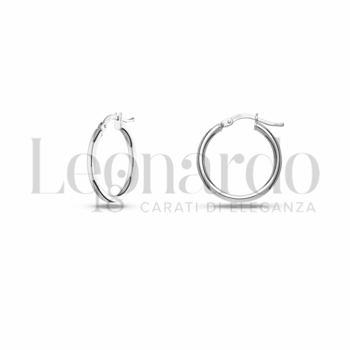 15 mm Diametro interno o misura in Oro Bianco da 1,3gr.