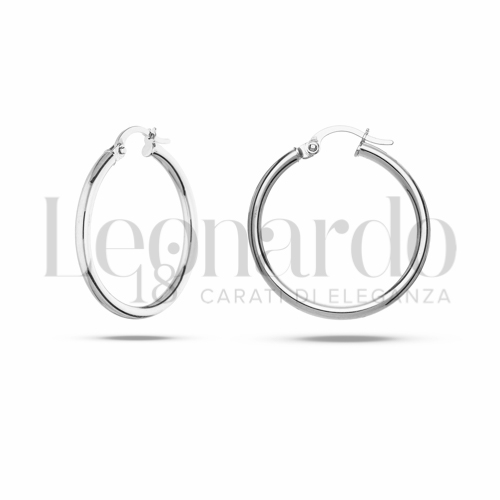 20 mm Diametro interno o misura in Oro Bianco da 1,6gr.