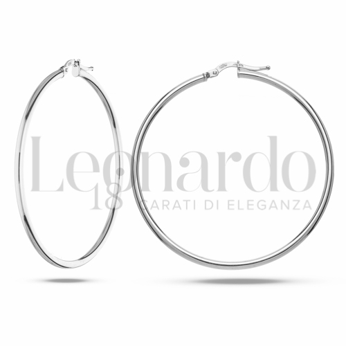 40 mm Diametro interno o misura in Oro Bianco da 2,7gr.