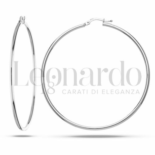 50 mm Diametro interno o misura in Oro Bianco da 3,5gr.