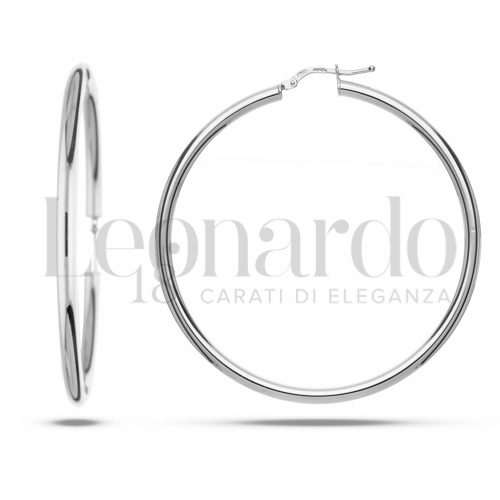 50 mm Diametro interno o misura in Oro Bianco da 4,7gr.