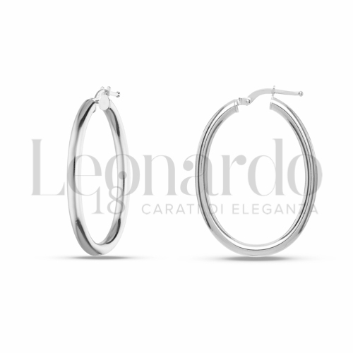 20x25 mm Diametro interno o misura in Oro Bianco da 2,4gr.