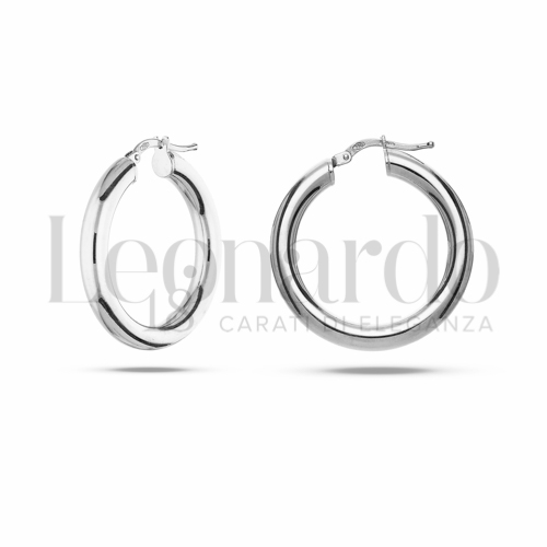 20 mm Diametro interno o misura in Oro Bianco da 3,9gr.