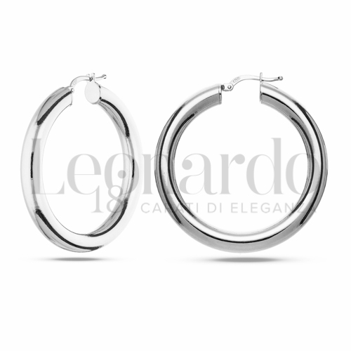 30 mm Diametro interno o misura in Oro Bianco da 7,2gr.