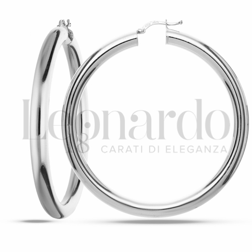 50 mm Diametro interno o misura in Oro Bianco da 10,4gr.