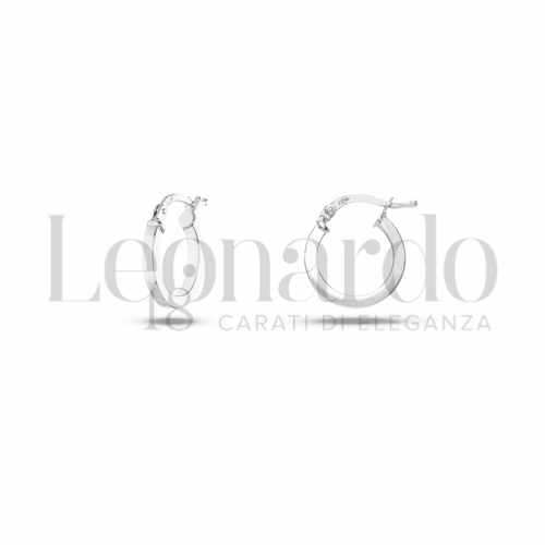 10 mm Diametro interno o misura in Oro Bianco da 1,1gr.