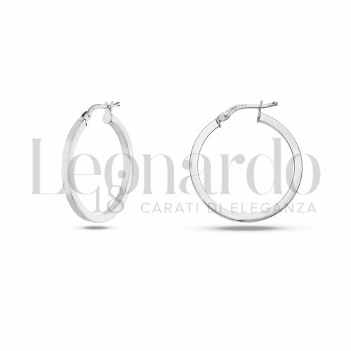 20 mm Diametro interno o misura in Oro Bianco da 1,8gr.