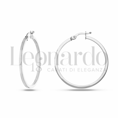 30 mm Diametro interno o misura in Oro Bianco da 2,3gr.