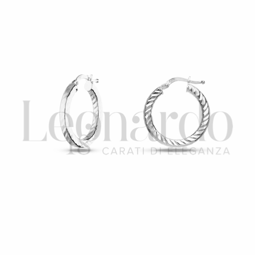 15 mm Diametro interno o misura in Oro Bianco da 1,9gr.