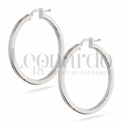 30 mm Diametro interno o misura in Oro Bianco da 3,3gr.