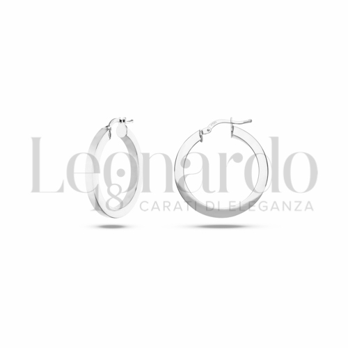 15 mm Diametro interno o misura in Oro Bianco da 2,5gr.