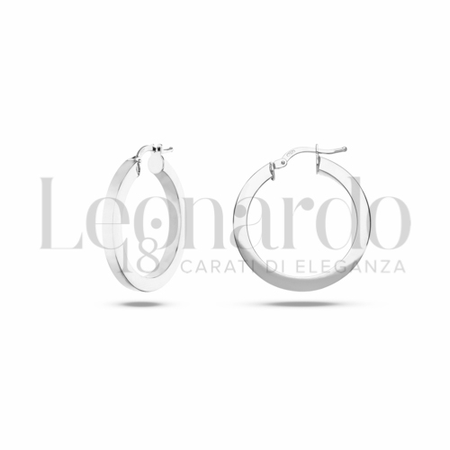20 mm Diametro interno o misura in Oro Bianco da 3,2gr.