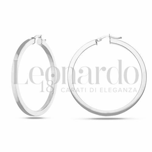40 mm Diametro interno o misura in Oro Bianco da 5,5gr.