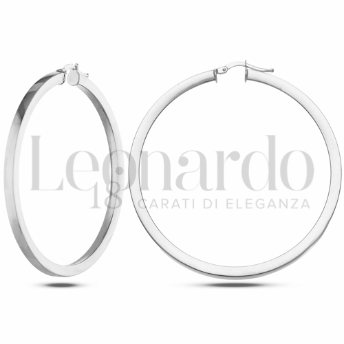 50 mm Diametro interno o misura in Oro Bianco da 7gr.