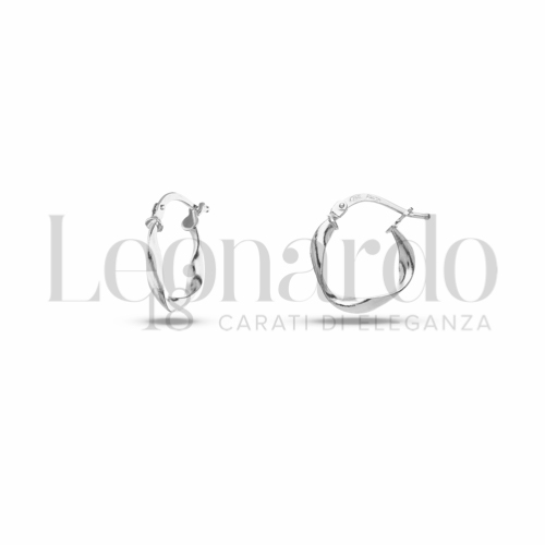 10 mm Diametro interno o misura in Oro Bianco da 1,1gr.
