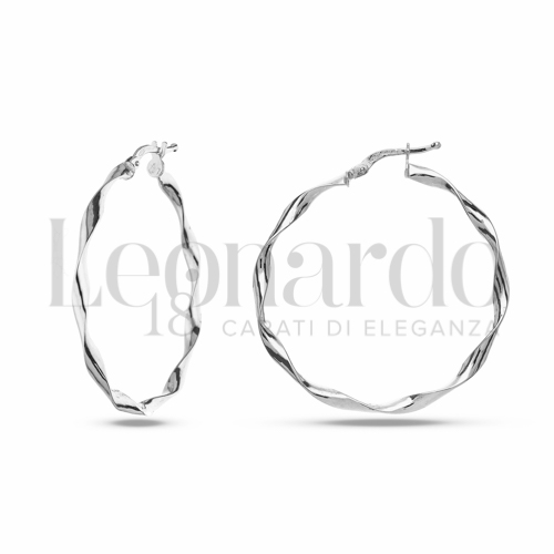 30 mm Diametro interno o misura in Oro Bianco da 1,9gr.