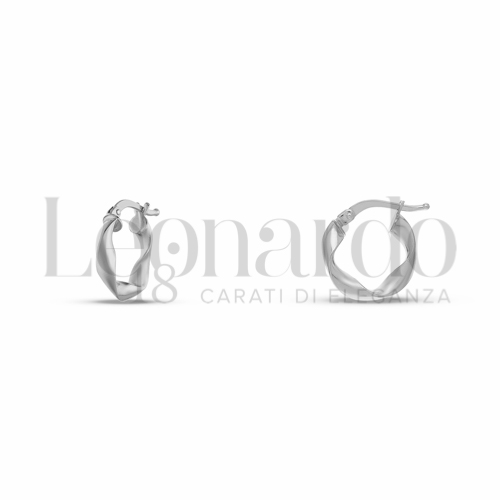 8 mm Diametro interno o misura in Oro Bianco da 1,1gr.