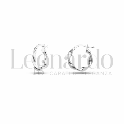10 mm Diametro interno o misura in Oro Bianco da 1,2gr.