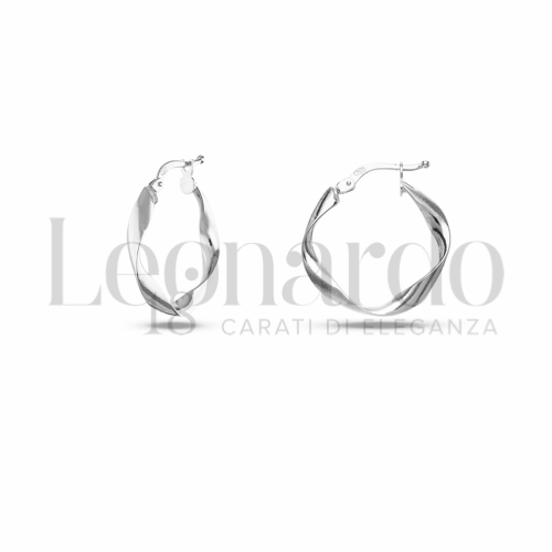 15 mm Diametro interno o misura in Oro Bianco da 1,5gr.
