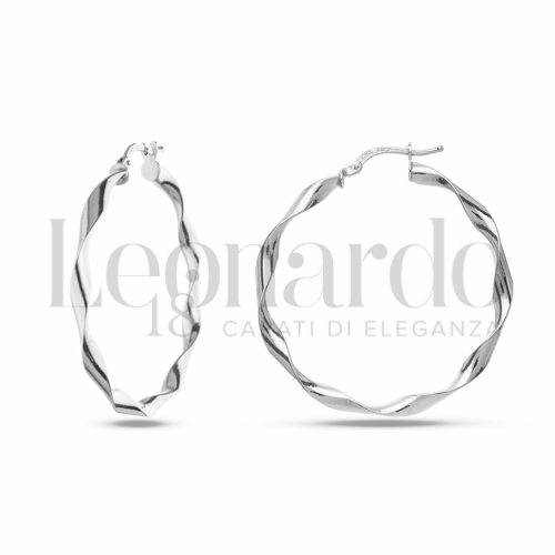 30 mm Diametro interno o misura in Oro Bianco da 2,4gr.