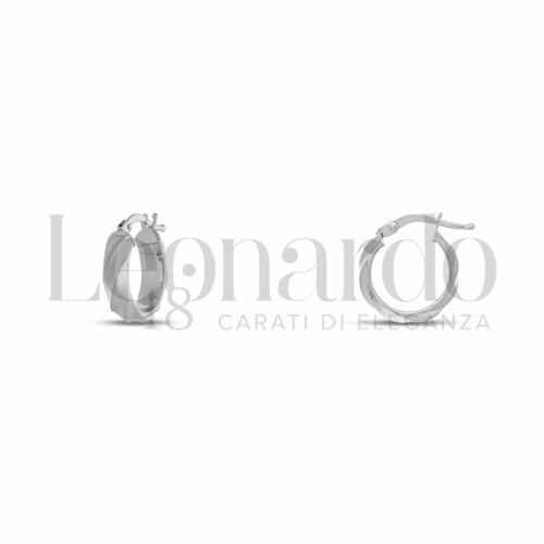 10 mm Diametro interno o misura in Oro Bianco da 1,3gr.