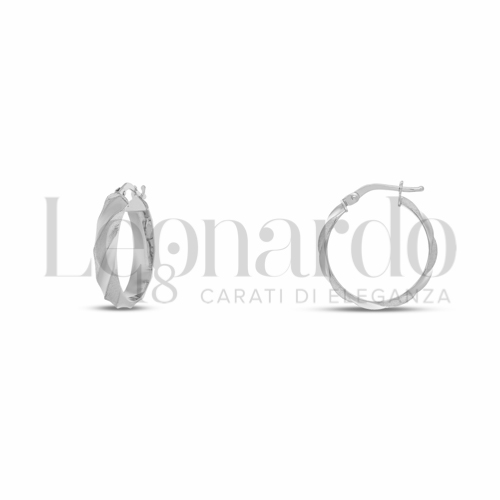 15 mm Diametro interno o misura in Oro Bianco da 1,7gr.
